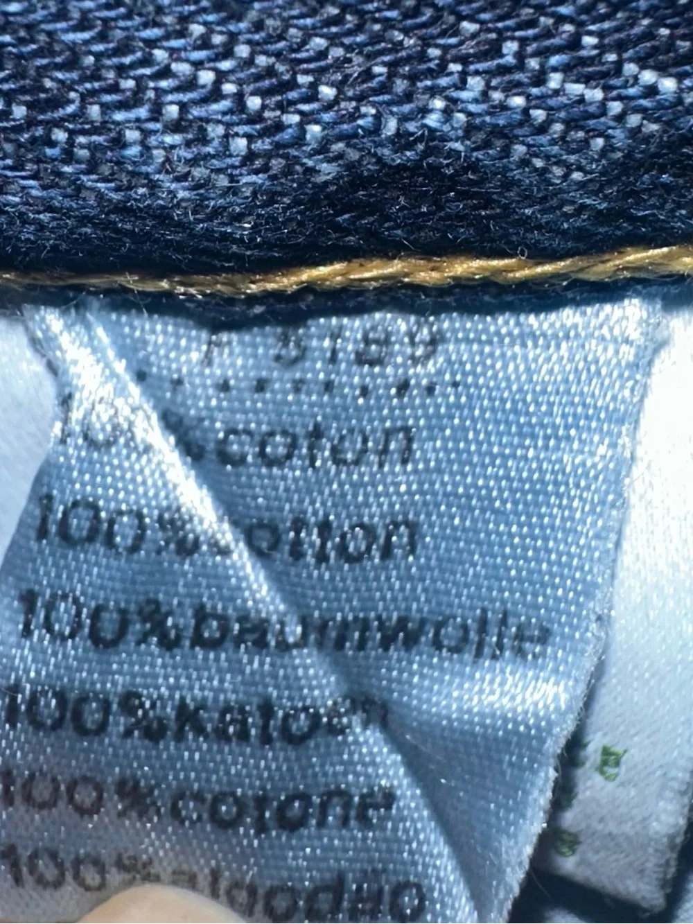 Lacoste Men's Straight Jeans in Blue Wash